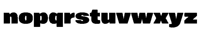 Mello Super Black Font LOWERCASE