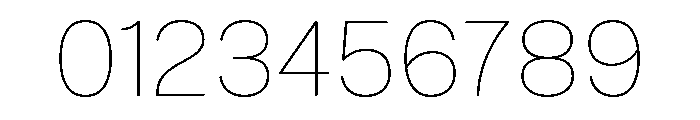 Mello Thin Font OTHER CHARS
