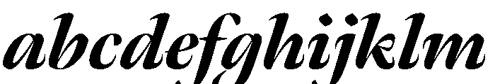 Meno Banner Black Italic FONT