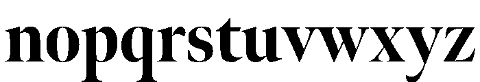 Meno Banner Condensed Black Font LOWERCASE