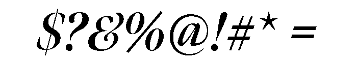 Meno Banner Condensed Bold Italic Font OTHER CHARS