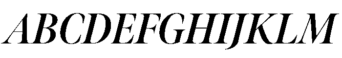 Meno Banner Condensed Bold Italic Font UPPERCASE