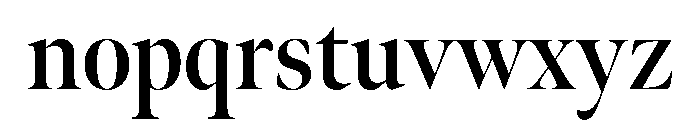 Meno Banner Condensed Bold Font LOWERCASE
