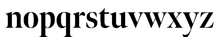 Meno Banner Condensed Extra Bold Font LOWERCASE