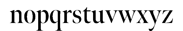 Meno Banner Condensed Semi Bold Font LOWERCASE