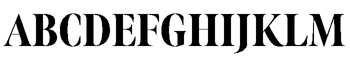 Meno Banner Extra Condensed Black Font UPPERCASE