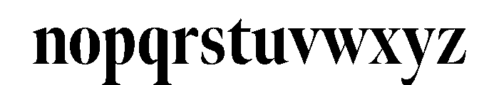 Meno Banner Extra Condensed Black Font LOWERCASE
