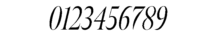 Meno Banner Extra Condensed Light Italic Font OTHER CHARS