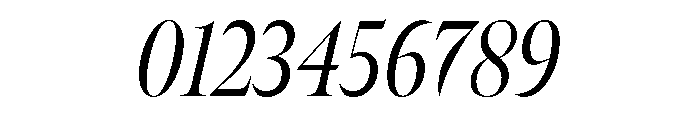 Meno Banner Extra Condensed Regular Italic Font OTHER CHARS