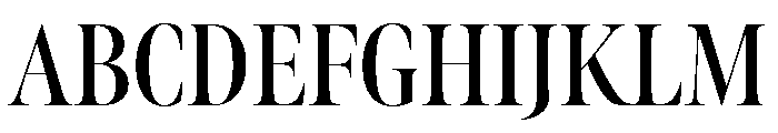 Meno Banner Extra Condensed Semi Bold Font UPPERCASE
