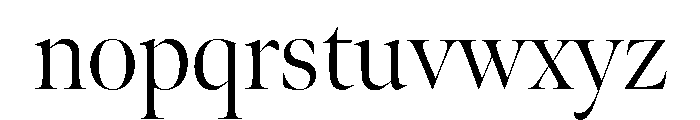 Meno Banner Light Font LOWERCASE