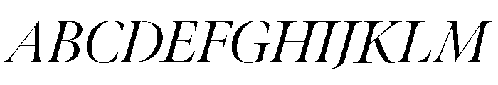 Meno Banner Regular Italic Font UPPERCASE