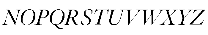 Meno Banner Regular Italic Font UPPERCASE
