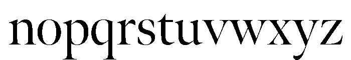 Meno Banner Regular Font LOWERCASE
