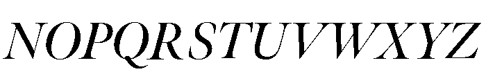 Meno Banner Semi Bold Italic Font UPPERCASE