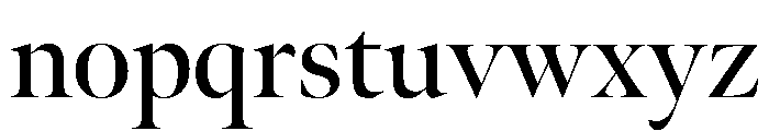 Meno Banner Semi Bold Font LOWERCASE
