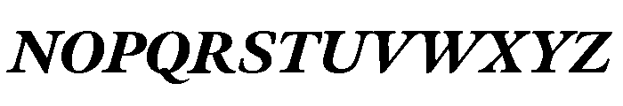 Meno Display Black Italic Font UPPERCASE