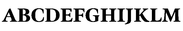 Meno Display Black Font UPPERCASE