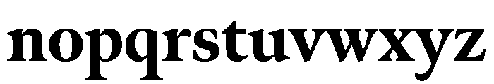 Meno Display Black Font LOWERCASE