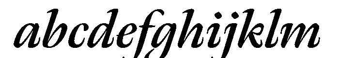 Meno Display Bold Italic FONT