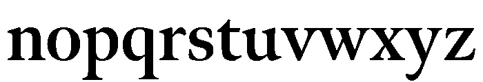 Meno Display Bold Font LOWERCASE