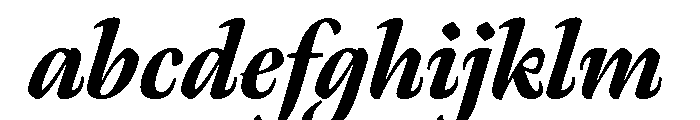 Meno Display Condensed Black Italic FONT