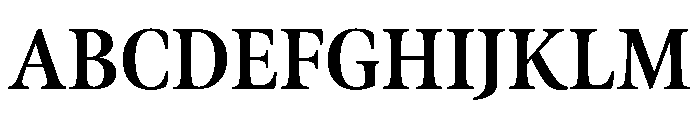 Meno Display Condensed Bold Font UPPERCASE