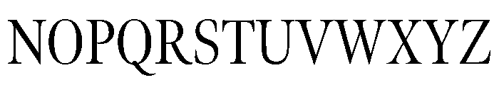 Meno Display Condensed Light Font UPPERCASE