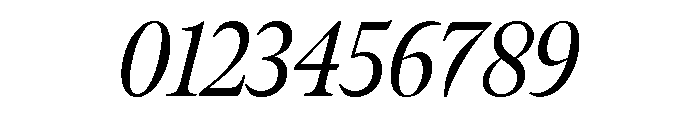 Meno Display Condensed Regular Italic Font OTHER CHARS