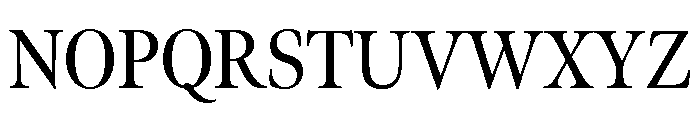 Meno Display Condensed Regular Font UPPERCASE