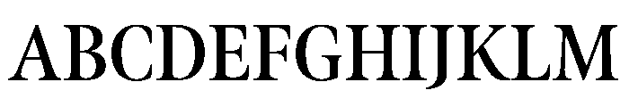 Meno Display Condensed Semi Bold Font UPPERCASE