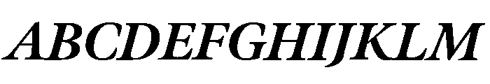 Meno Display Extra Bold Italic Font UPPERCASE