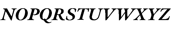 Meno Display Extra Bold Italic Font UPPERCASE