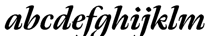 Meno Display Extra Bold Italic FONT