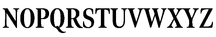 Meno Display Extra Condensed Bold Font UPPERCASE