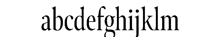 Meno Display Extra Condensed Light FONT