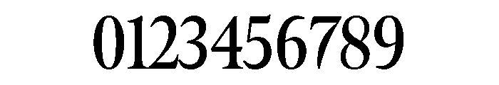 Meno Display Extra Condensed Semi Bold Font OTHER CHARS
