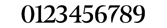 Meno Display Semi Bold Font OTHER CHARS