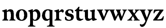 Meno Text Bold Font LOWERCASE