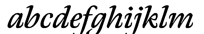 Meno Text Regular Italic FONT