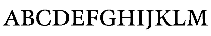 Meno Text Regular Font UPPERCASE