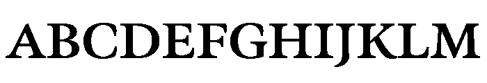 Meno Text Semi Bold Font UPPERCASE
