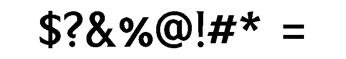 Menomonia Medium Font OTHER CHARS