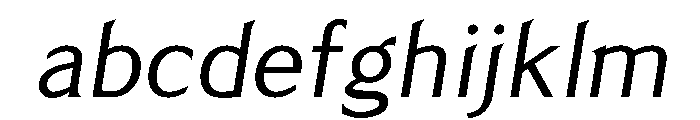 Menomonia Regular Italic FONT