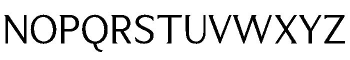 Menomonia Regular Font UPPERCASE