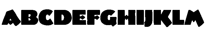 Messe Grotesk Regular Font UPPERCASE