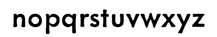 Metallophile Sp8 Medium Font LOWERCASE