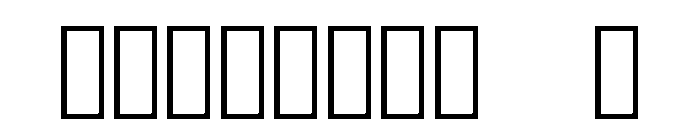 Metropolitan Ornaments Font OTHER CHARS