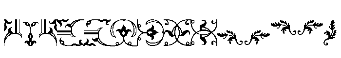 Metropolitan Ornaments FONT