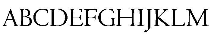 Metropolitan Regular Font UPPERCASE